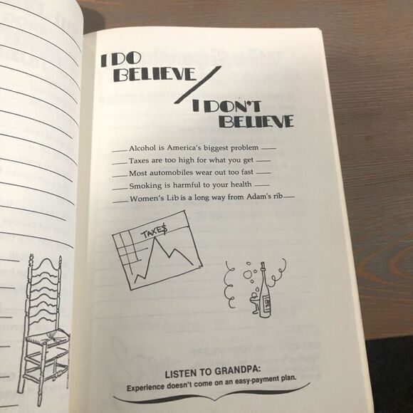 Grandpa Was Quite a Boy Fill in Journal You Have to read these! New - Picture 6 of 8